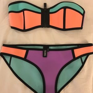 Triangl 2-pc swimsuit w/ bag